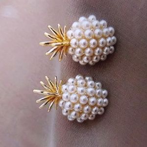 Pineapple Stud Earrings.